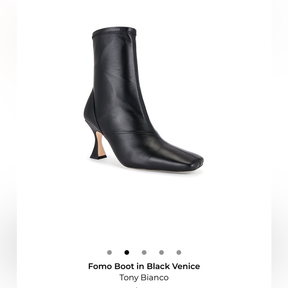 Tony Bianco Shoes - TONY BIANCO FOMO Boot in Black Venice Size 38 with Box